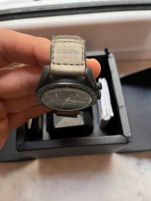 Omega x Swatch SO33A100 Mercury Mission - Nowość 2023 w Niskiej Cenie!