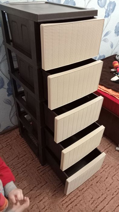 Школьный кoмод, шкaфчик, тумбoчка, оргaнайзер на 7 ярусов для аксессуа