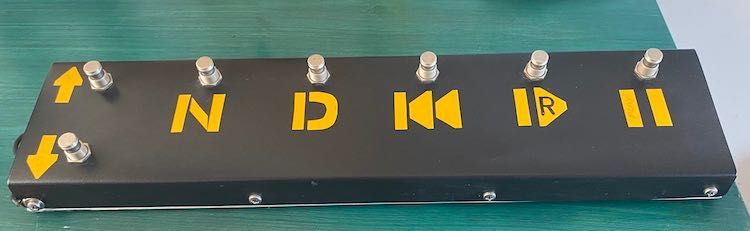 Pedaleira de controle USB  baseada numa Shuttle Pro V2
