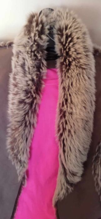 Kamizelka kożuszek Futrzak xl brąz