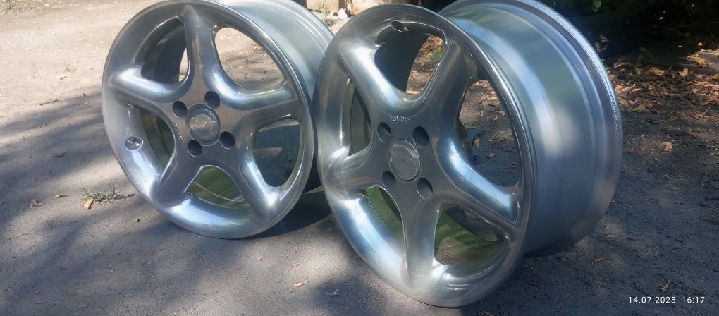 Диски r15 4*100  после реставрации