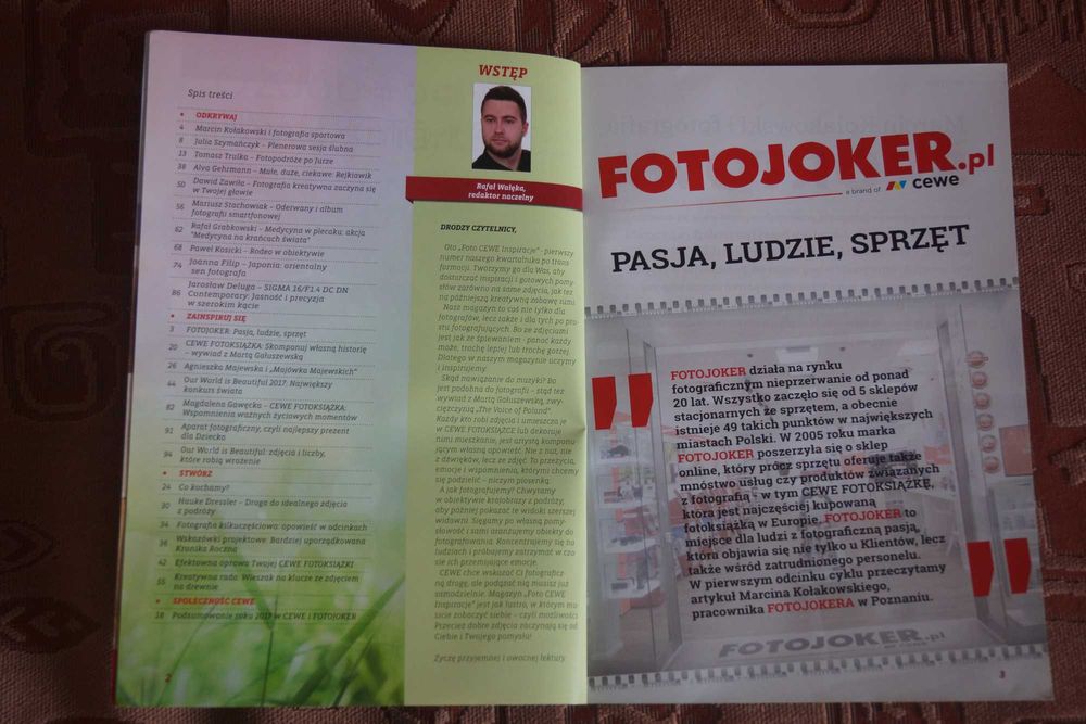 Foto cewe inspiracje fotografia kreatywna sportowa gazeta czasopismo
