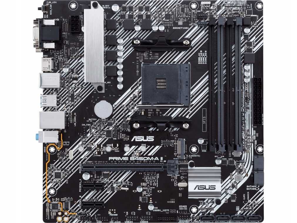 Płyta główna ASUS PRIME B450M-A II mATX AMD AM4 4xDDR4 M.2