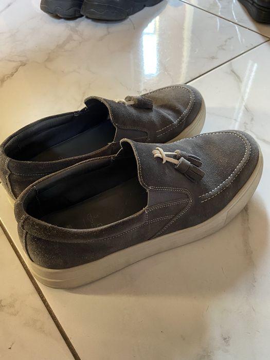 Лофери чоловічі сірі 43 розмір