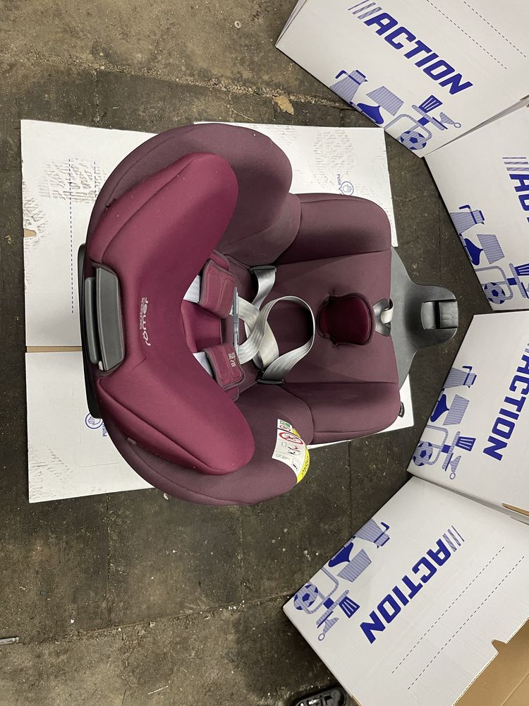 Britax romer dualfix m i-size fiolet + dodatek