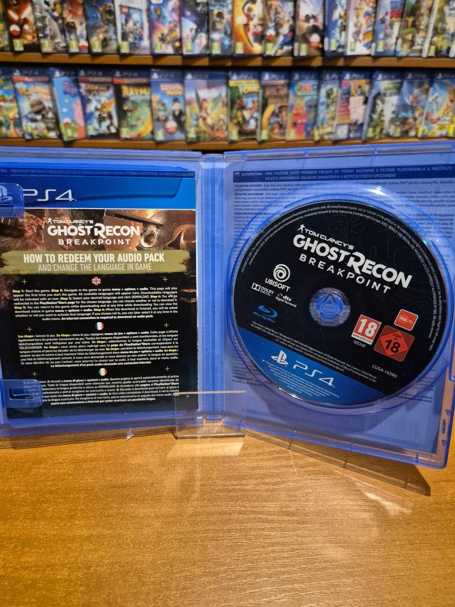 Gra Tom Clancy's Ghost Recon Breakpoint PS4 PL / Poznań / Sklep /