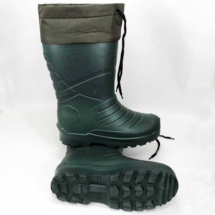 Чоботи гумові високі чоловічі утеплені