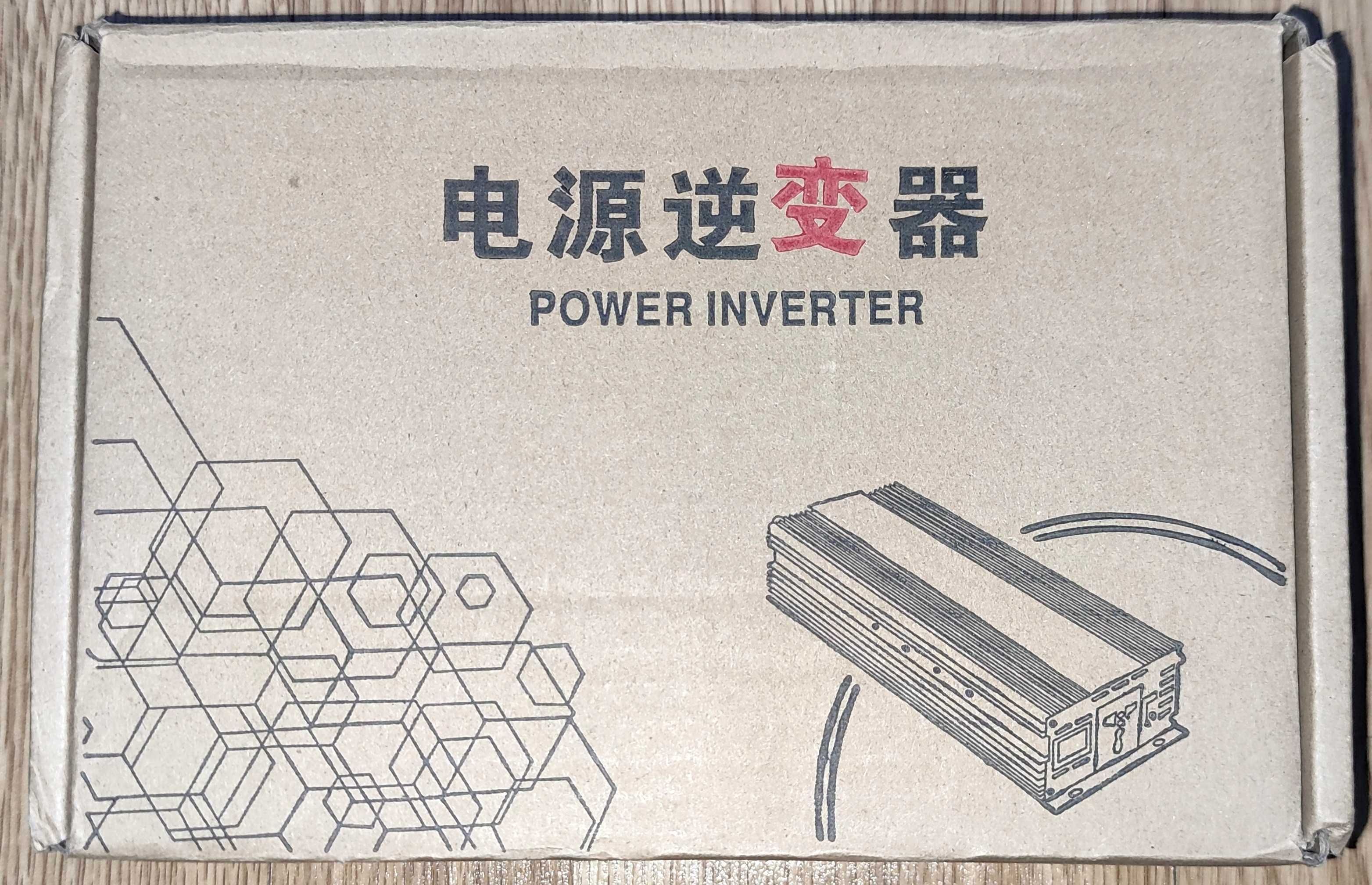 Перетворювач інвертор Tataliken 1600W чистий синус 12V/220V