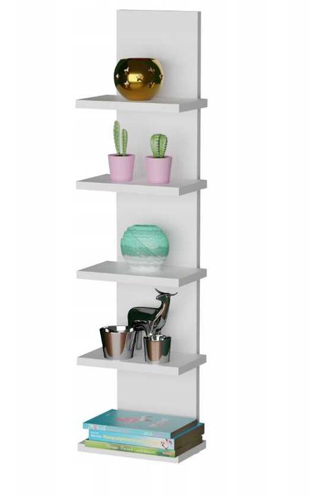 Półka płyta laminowana 25 x 17 cm biały