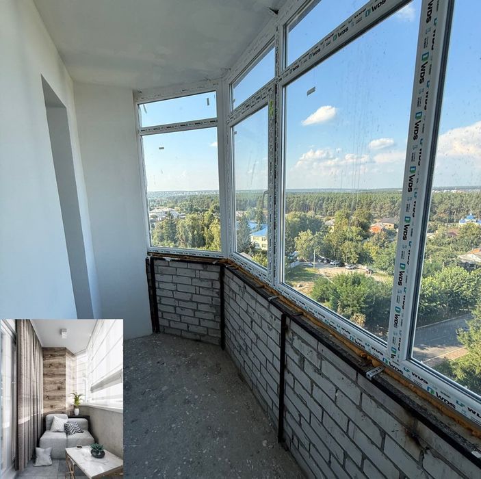 2-кімнатна квартира в центрі Білогородки (можна під Є-оселю)