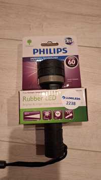 Latarka philips led SLF5200 gumowa.