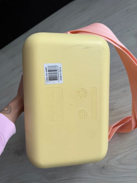 Caixa térmica portátil Marshmallow para praia