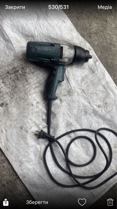 Гайковерт Шуроповерт makita tw 0350