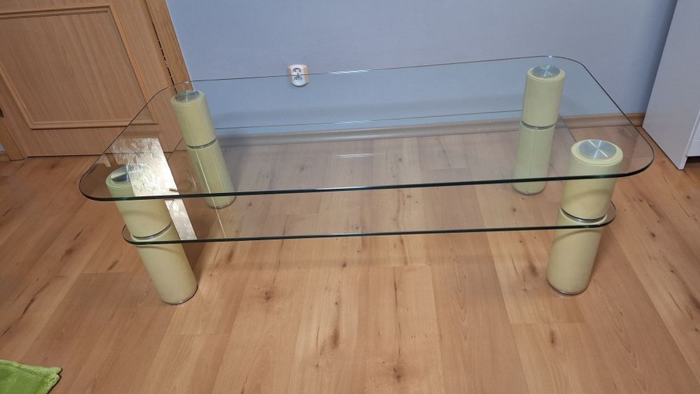 Stół ława szklana Kler 70x140