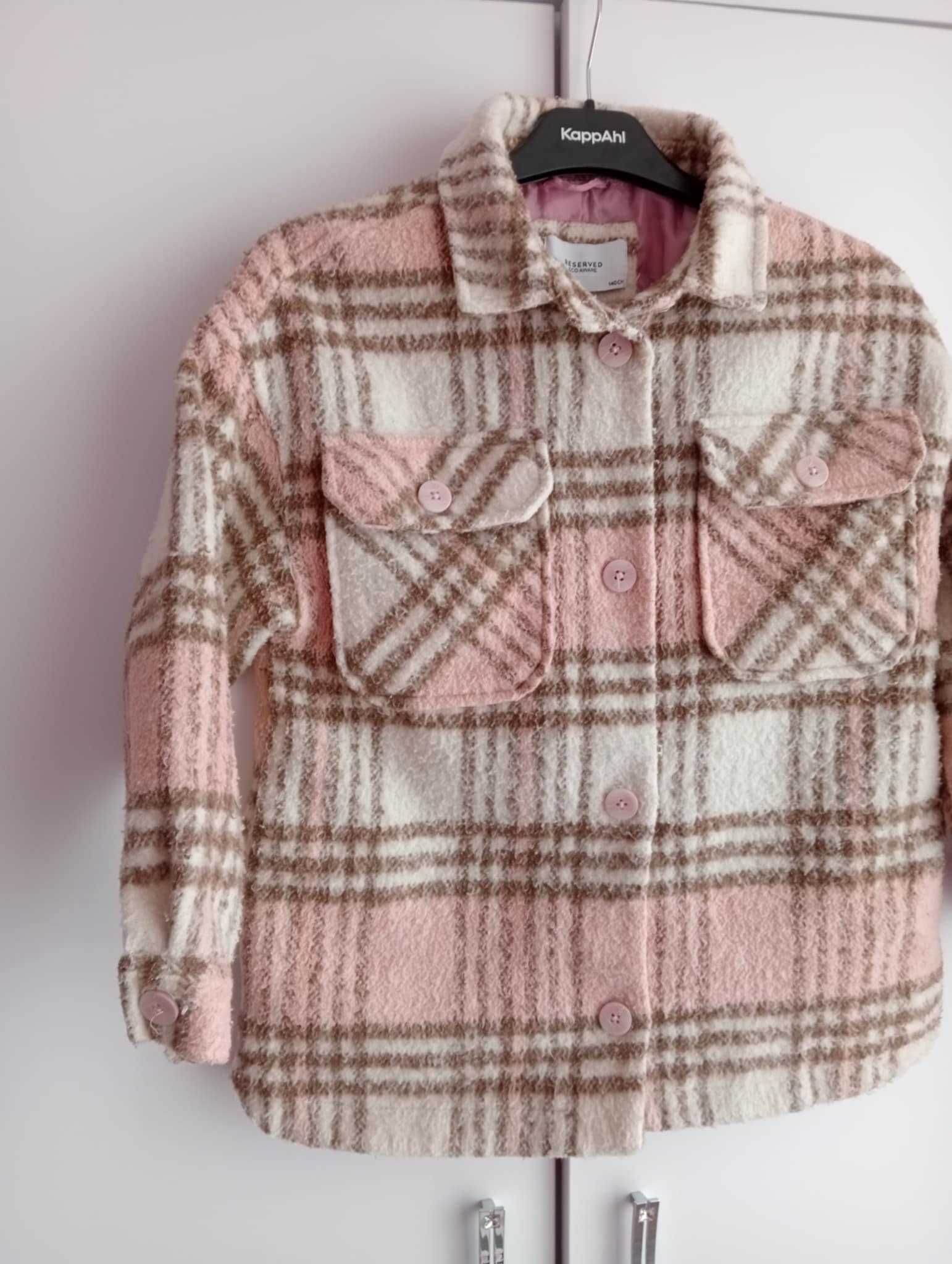 Kurtka wiosenna przejściowa koszulowa oversize lumpiarska Reserved