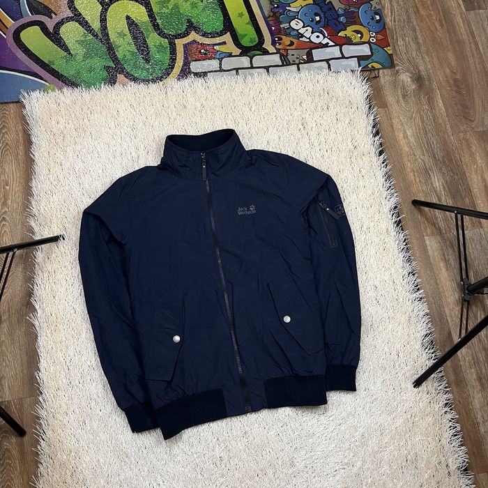 Оригинальная мужская куртка бомбер джек jack wolfskin