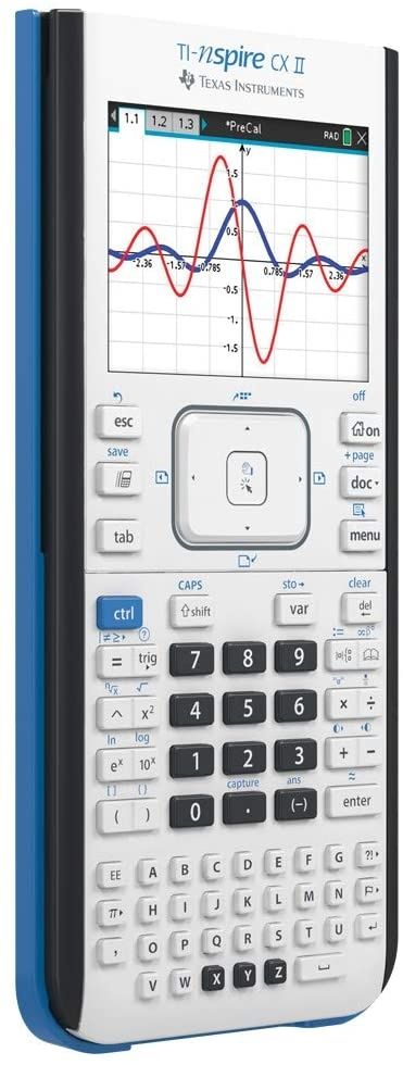 Графічні калькулятори Texas instruments TI-nspire CX Il-T або CAS