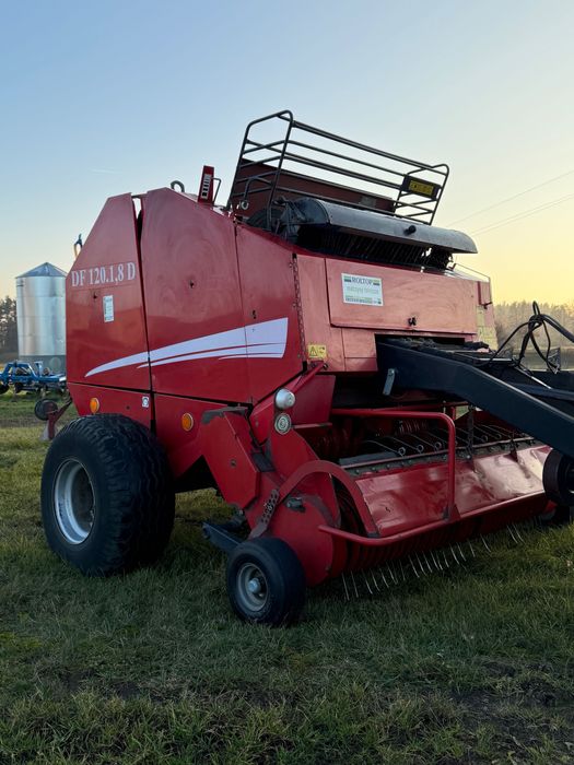 Prasa rolująca Unia Famarol 120 1,8D siatka , sznurek ,rotor ,noże