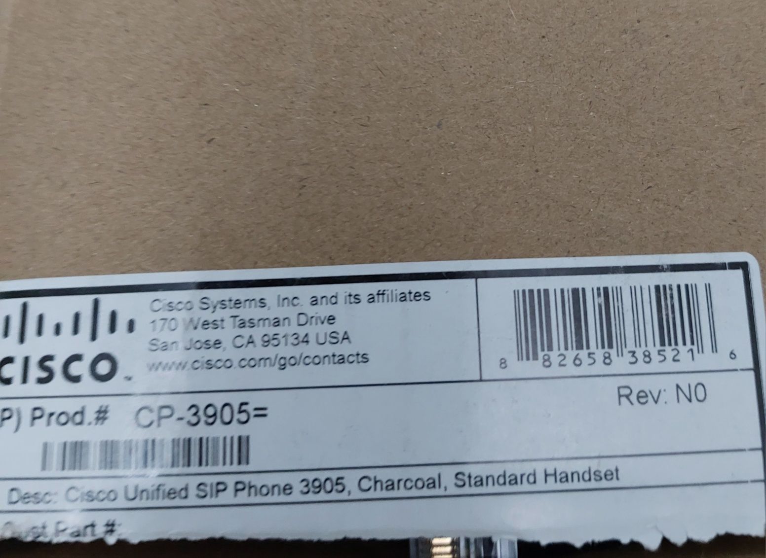Telefon CISCO CP- 3905 Nowy