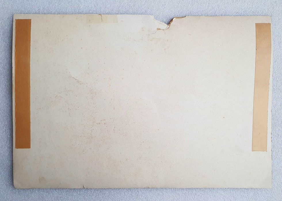 Antigo Painel publicitário ~ "A PATRULHA OLÁ" ~ Em Cartão ~ RARO