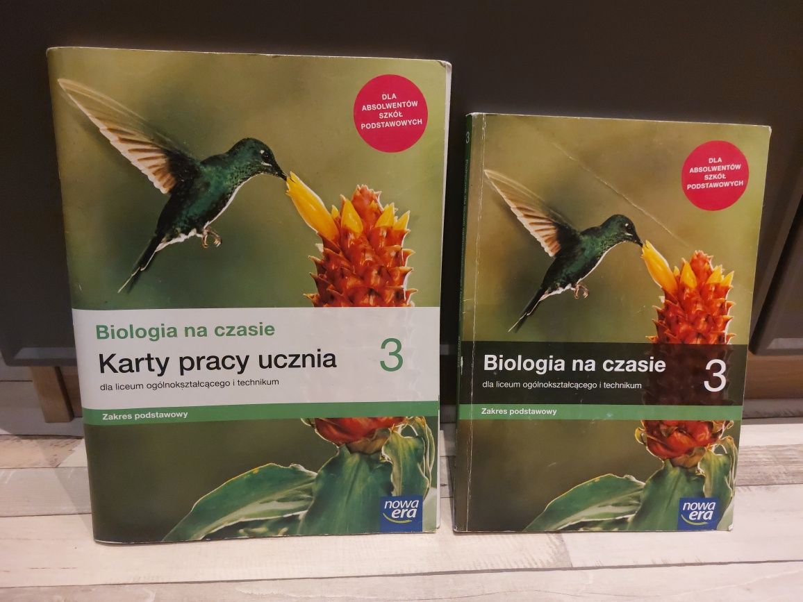 Biologia na czasie 3. Podręcznik i karty pracy. Podstawa - Nowa Era