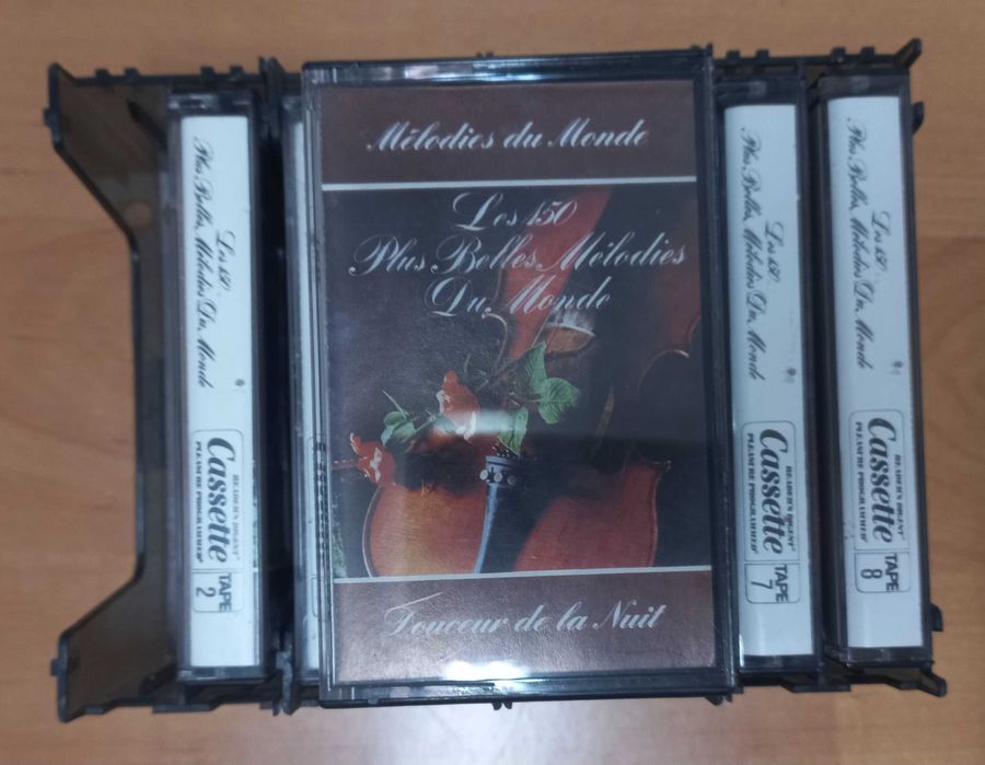 Cassetes les 150 plus belles mélodies du monde