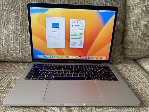 MacBook Pro retina 13 2017 2,3 core i5/8/256 silver
