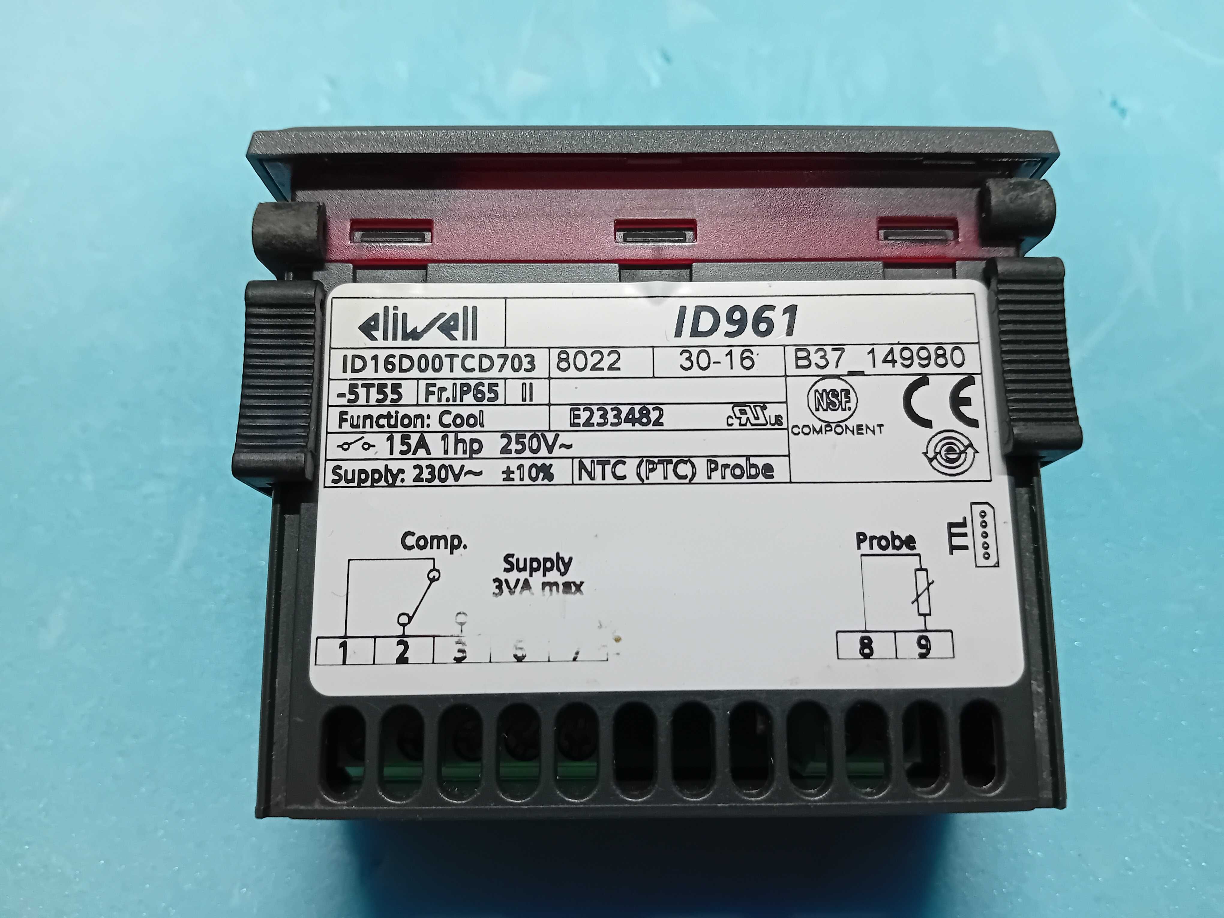 Termostato Digital IDW961 230V ELIWELL