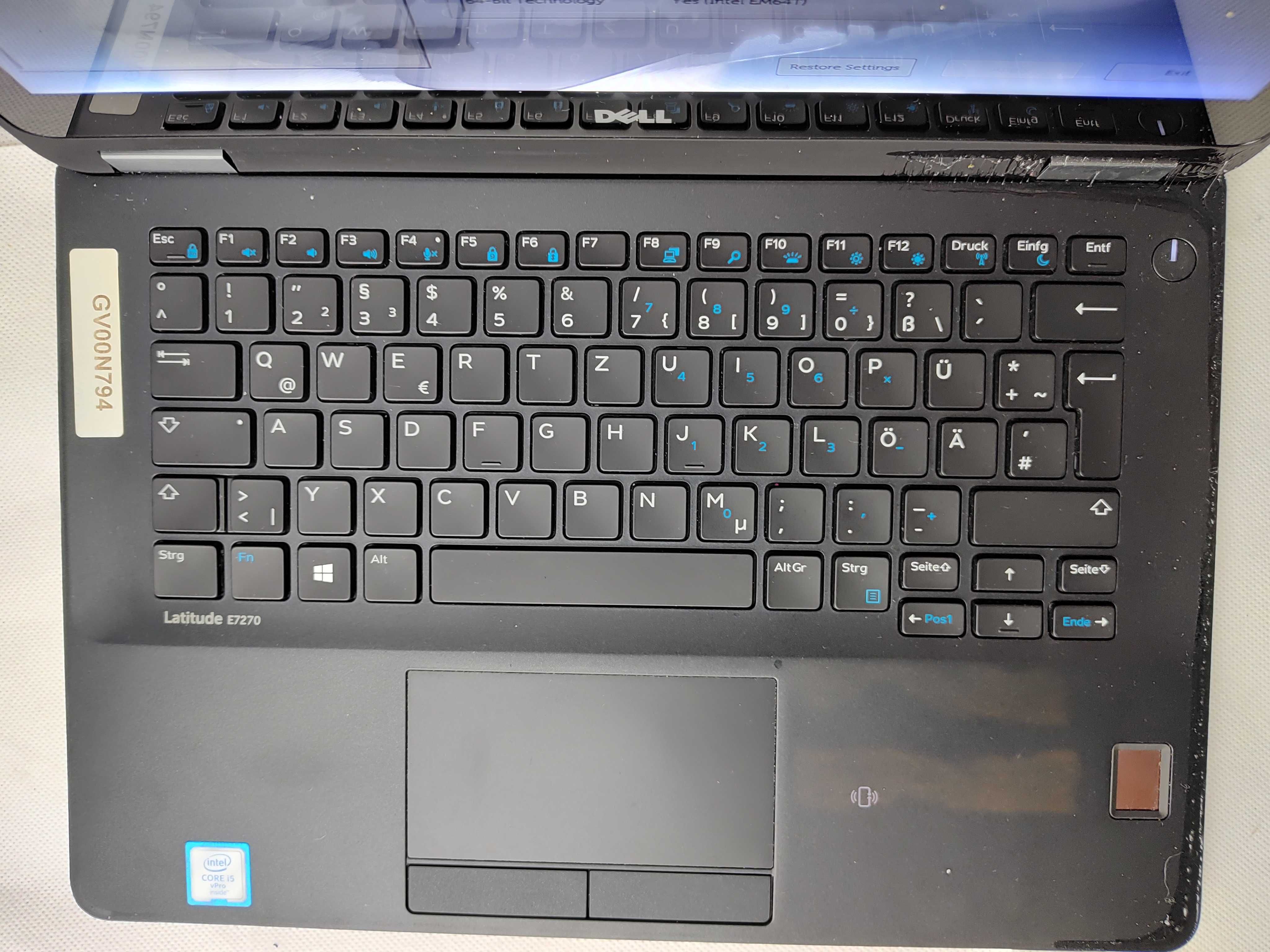 OKAZJA! | Dell Latitude E7270 Touch | i5-6300U | Bios OK | Sklep FV23