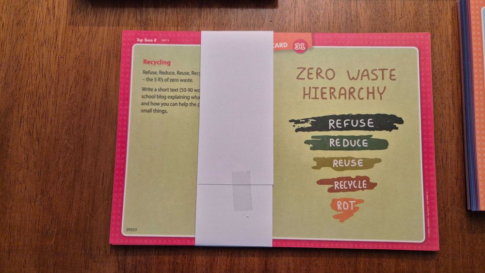 Vendo Pasta de Materiais Speaking & Writing KIT TOP TEEN 8 - NOVO !