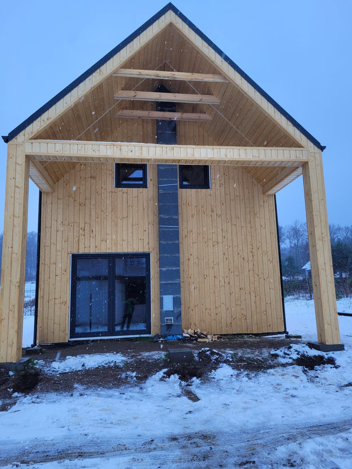 Dom jednorodzinny "stodoła" 100m2