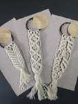 Porta chaves em macrame *souvenirs *presente natal