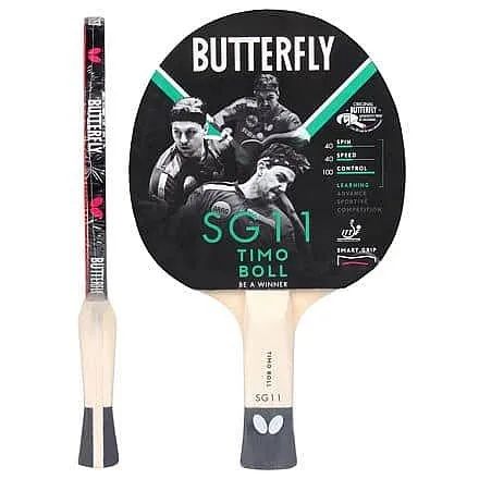 Zestaw Rakietka Do Tenisa Stołowego Butterfly Sg11, Piłeczki, Płyn