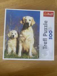 Puzzle Trefl 500 elementów psy pies