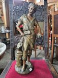 Figura kowala z cynkalu