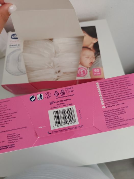 Medela swing flex + Discos de amamentação chicco