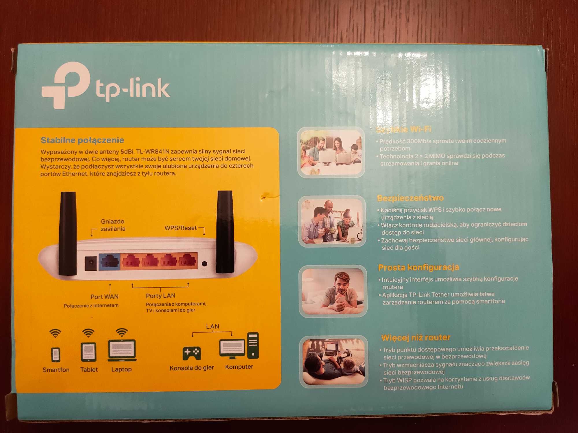 router bezprzewodowy tp-link tl-wr841n