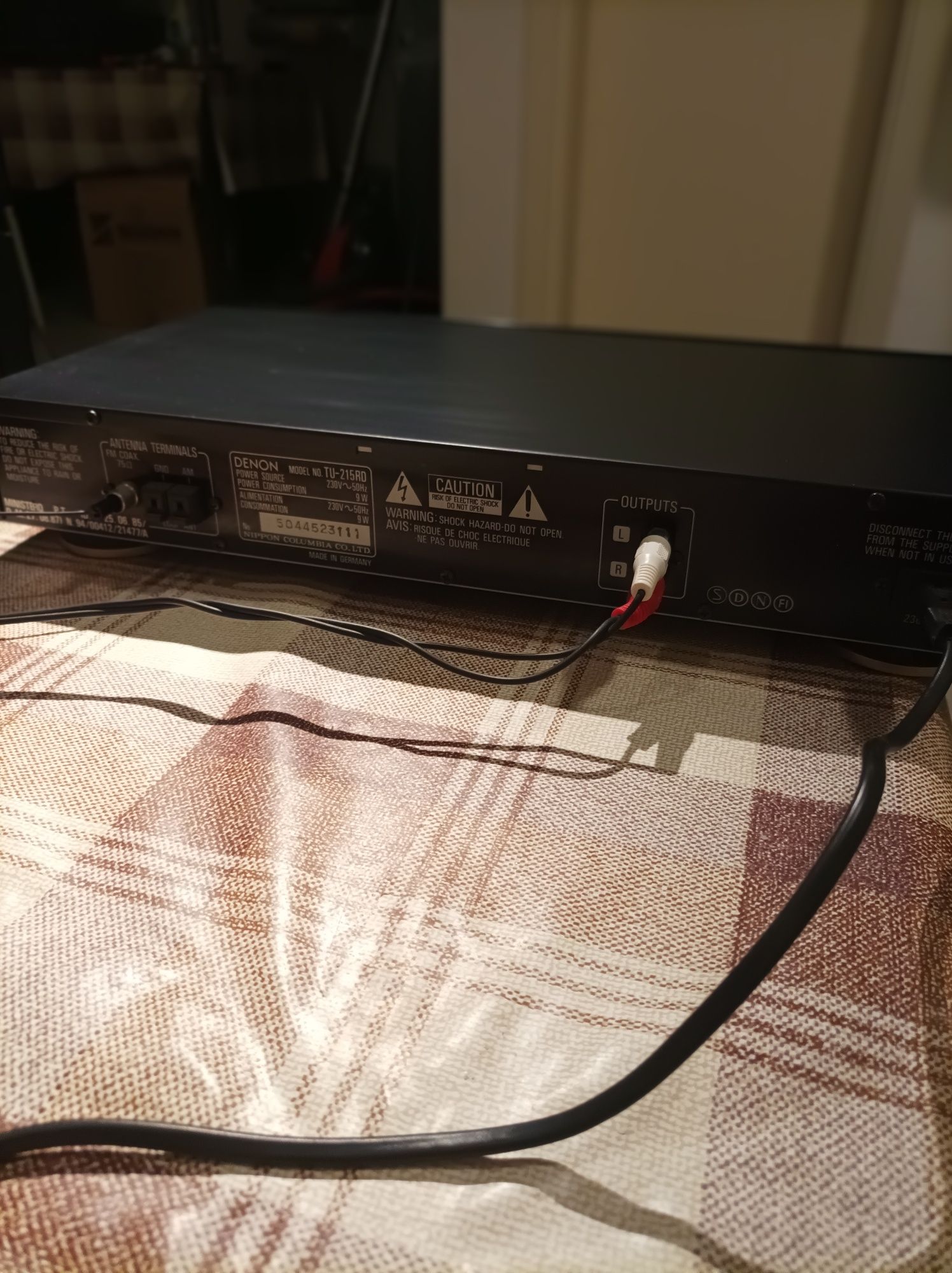 Tuner Denon TU-215 RD,RDS,txt, super
