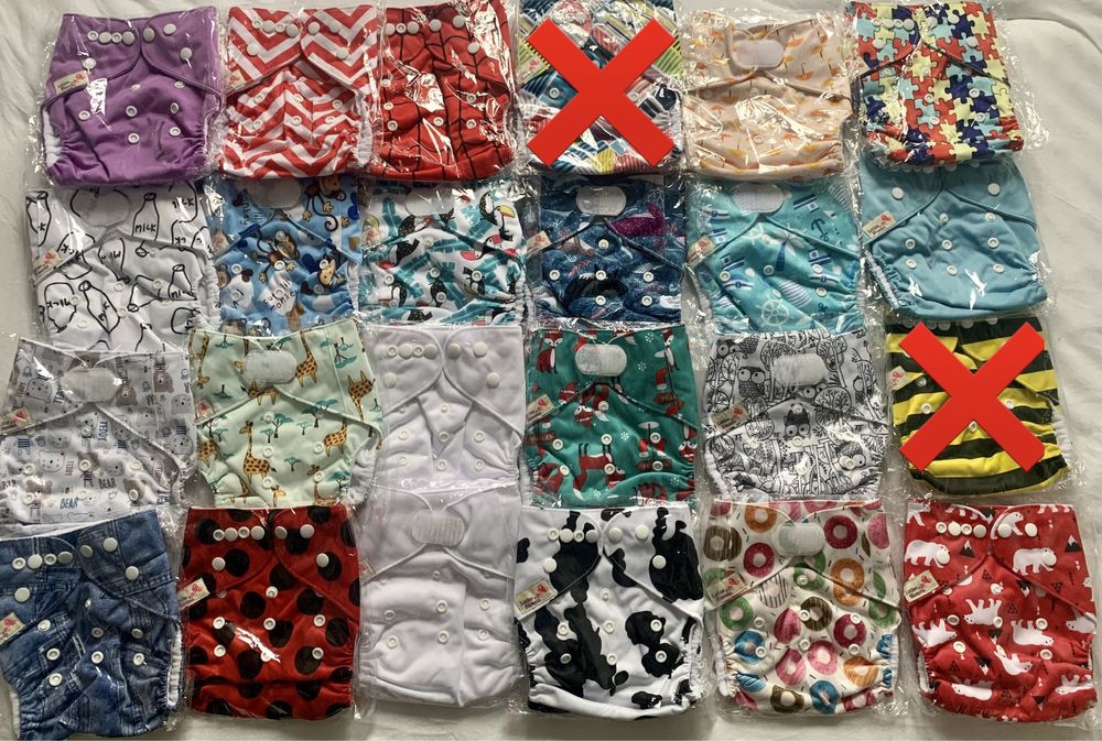 Kieszonki Little Bloomz Os Nb nowe pieluchy wielorazowe