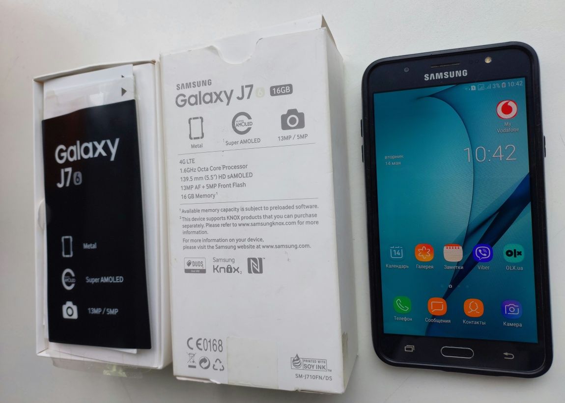 Смартфон Samsung Galaxy J7 (SM-J710) в ідеальному стані