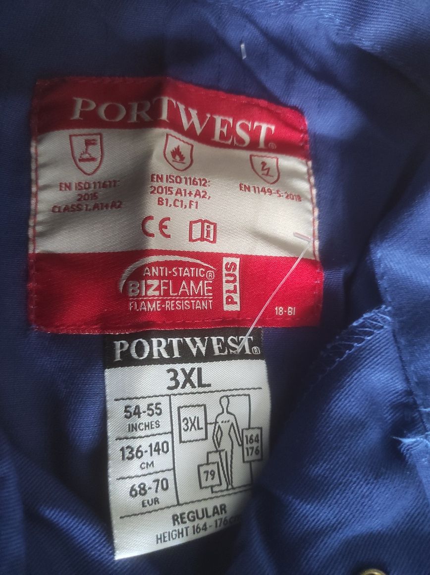 Portwest kombinezon męski rozm 3XL