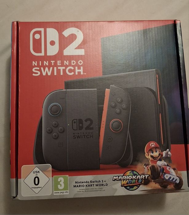 Consola Nintendo Switch 2 + Jogo Mario Kart World Descarga