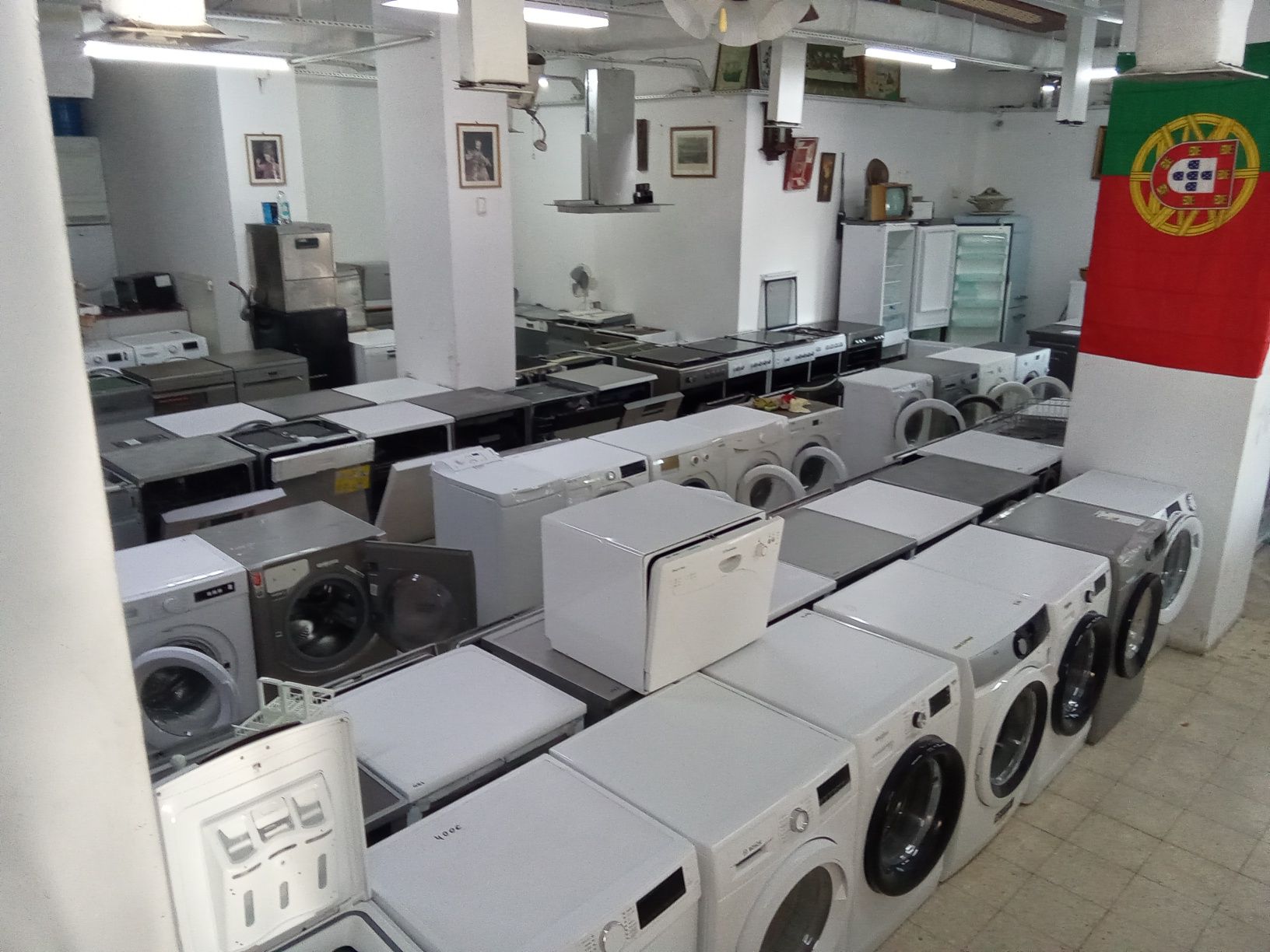 Máquinas de lavar loiça e roupa Novas