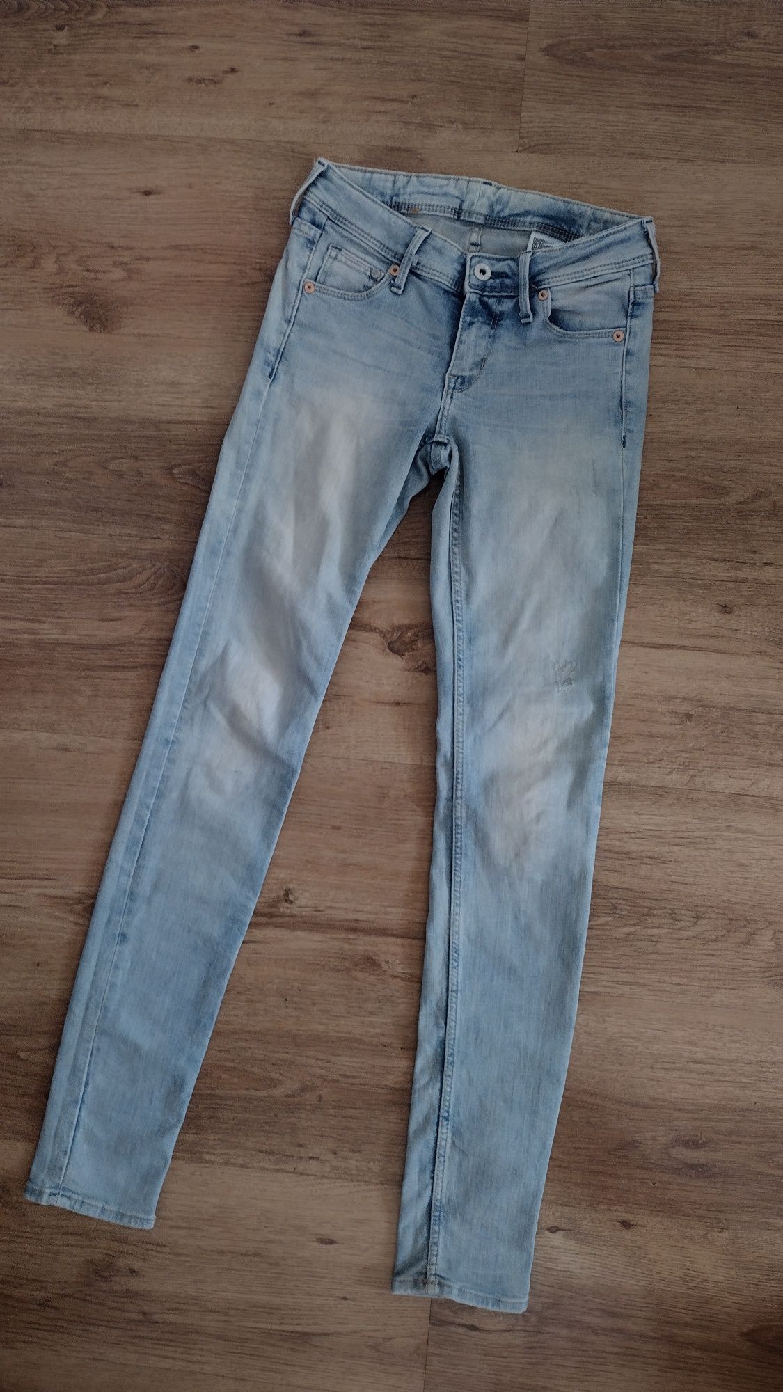 Spodnie jeansowe jasnoniebieskie XXS/XS