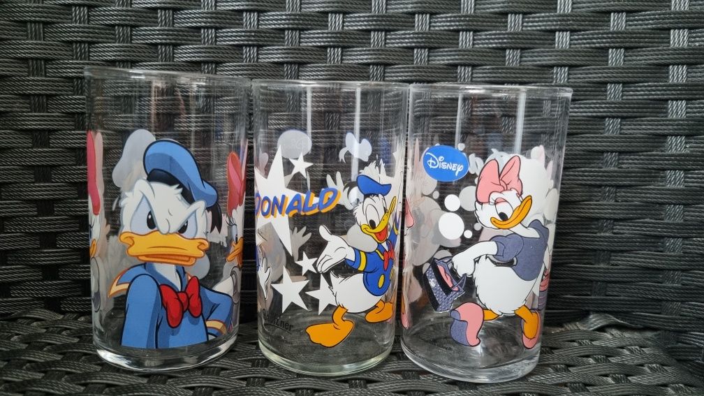 Szklanki kaczor Donald daisy kolekcja