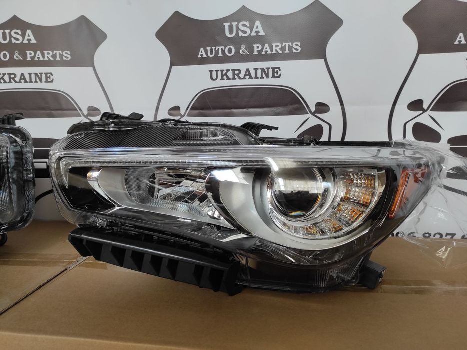 Infinity q50 Фары с Афс afs Инфинити ку50 2014 2015 2016 2017 2018