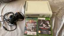 Xbox 360 idealny + gry GTA IV, Fight Night Champion + pad + zasilacz