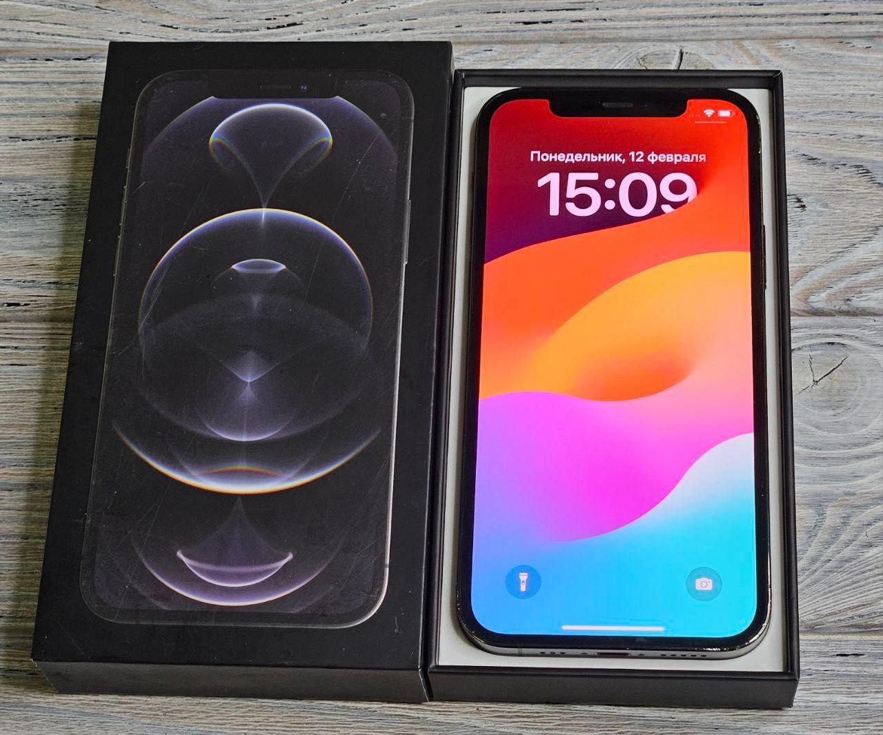 iPhone 12 Pro 128 space коробка  Гарантия / Магазин 450$ или 17500