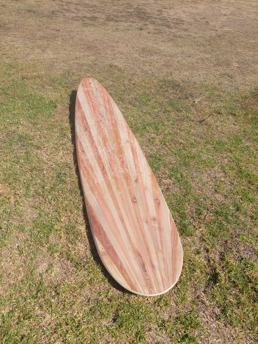 Wooden longboard