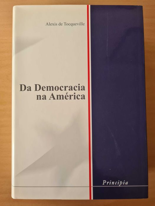 Livro "Da Democracia na América" de Alexis de Tocqueville